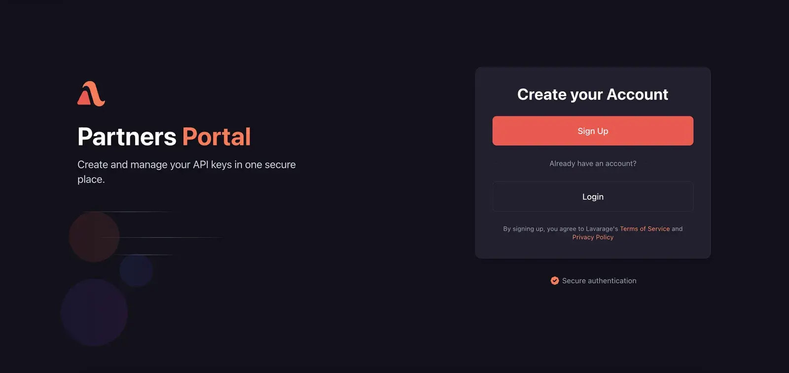 Partners Portal